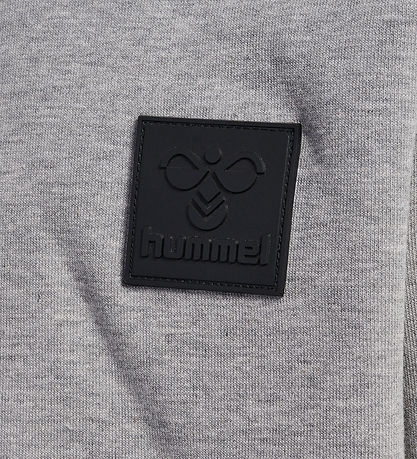 Hummel Hættetrøje - HmlClean - Grey Melange