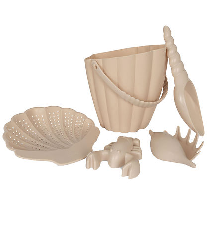 Konges Sløjd Strandsæt - 5 Dele - Beige