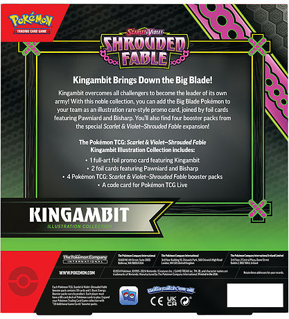Pokémon Samlekort - Scarlet & Violet - Shrouded Fable - Kingambi