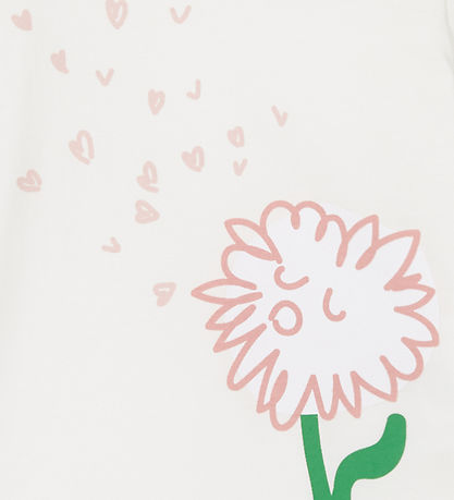 Stella McCartney Kids Bluse - Ivory m. Blomst