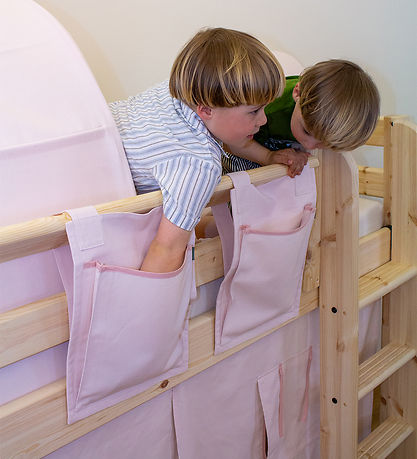Flexa Sengelommer - 3-pak - 28,5x39,5 cm - Mauve Morn