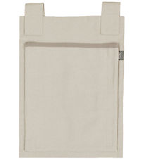 Flexa Sengelommer - 3-pak - 28,5x39,5 cm - Warm Gray