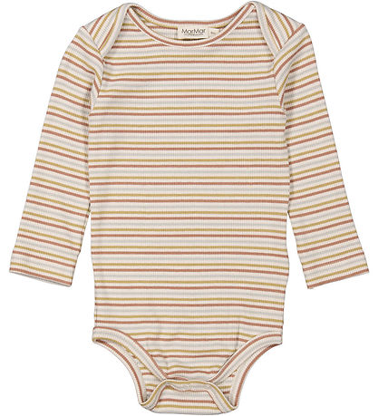 MarMar Body l/æ - Rib - Ben - Antumn Stripe Mix
