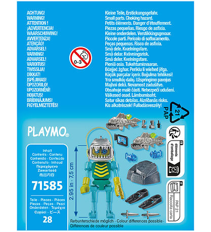 Playmobil SpecialPlus - Dykkerrobot - 71585 - 28 Dele
