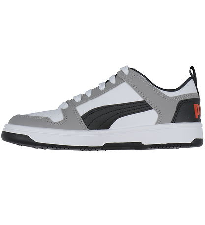 Puma Sko - Puma Rebound Layup Lo SL Jr - Hvid