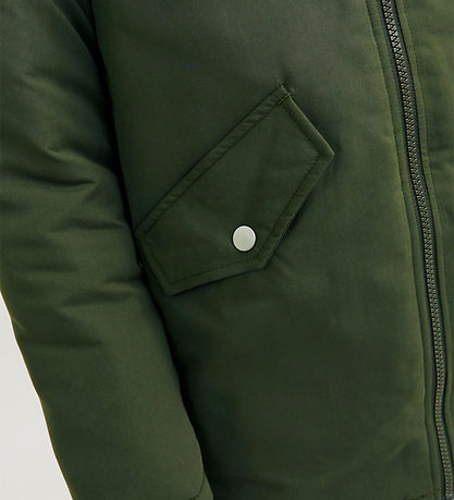Jack & Jones Jakke - Noos - JjLoop Parka - Forest Night