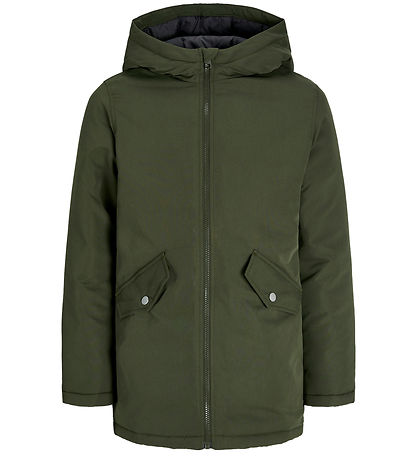 Jack & Jones Jakke - Noos - JjLoop Parka - Forest Night
