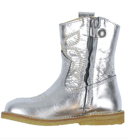 Angulus Støvler - Cowboy - Silver