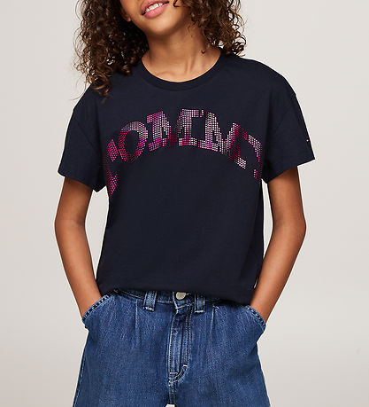 Tommy Hilfiger T-shirt - Tommy Dot Foil - Desert Sky
