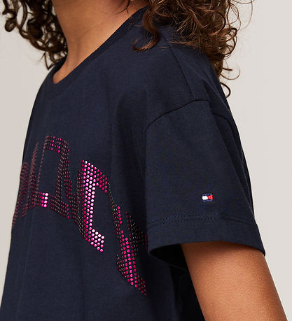 Tommy Hilfiger T-shirt - Tommy Dot Foil - Desert Sky
