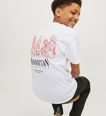 Jack & Jones T-shirt - JorBronx - Bright White