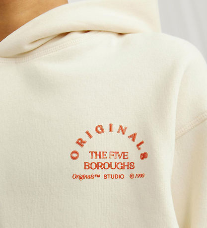 Jack & Jones Hættetrøje - JorBrooklyn - Buttercream