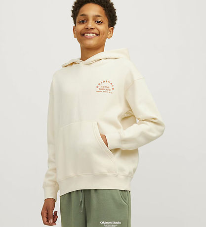 Jack & Jones Hættetrøje - JorBrooklyn - Buttercream