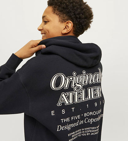 Jack & Jones Hættetrøje - JorBrooklyn - Sort