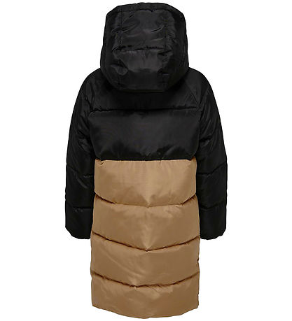 Kids Only Dynefrakke - KogNewbecca - Sort/Brun