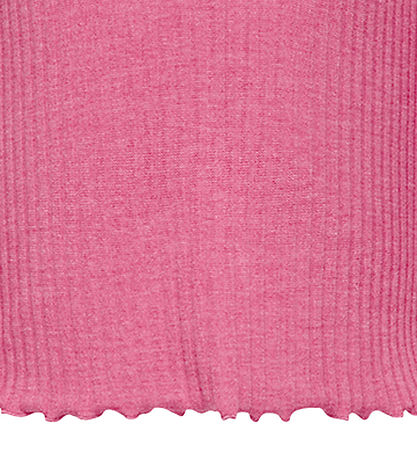 Kids Only Bluse - Rib - KogNella - Noos - Super Pink