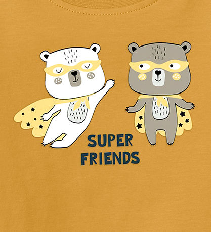 Name It Bluse - NbmVacion - Narcissus/Super Friends