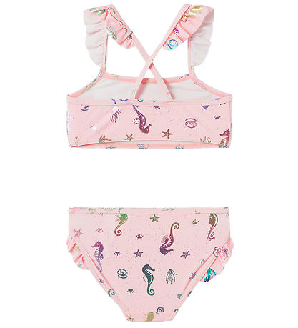 Name It Bikini - NmfZamar - Parfait Pink m. Søheste