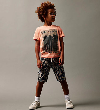 Name It T-shirt - NkmJolse - Papaya Punch