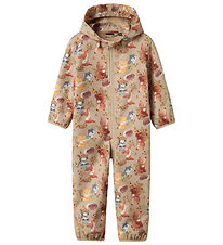 Name It Softshelldragt - NbnAlfa08 - Oxford Tan/Woodland