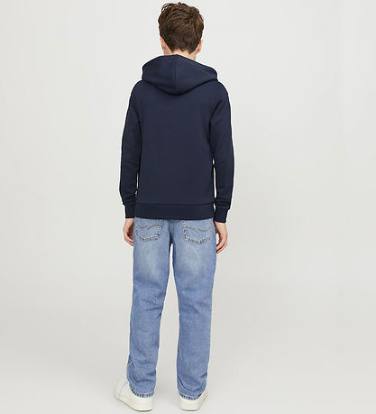 Jack & Jones Hættetrøje - Noos - JjeBradley - Navy Blazer