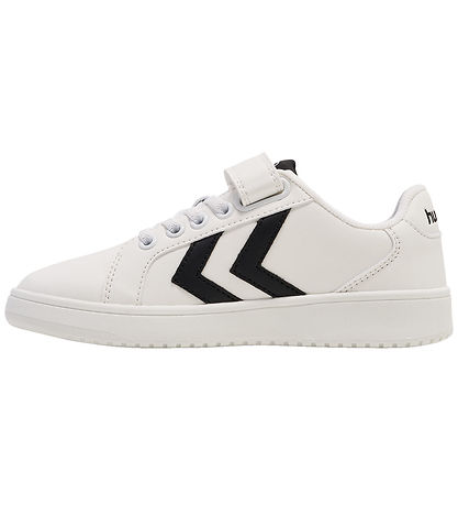 Hummel Sko - Derby Court JR - Hvid/Sort