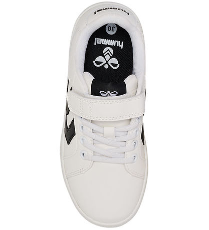 Hummel Sko - Derby Court JR - Hvid/Sort