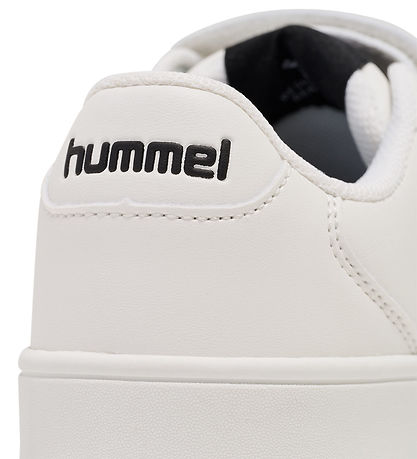 Hummel Sko - Derby Court JR - Hvid/Sort