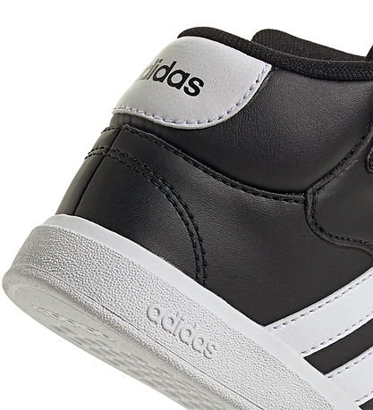 adidas Performance Støvler - Grand Court Mid K - Sort/Hvid