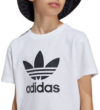 adidas Originals T-shirt - Trefoil - Hvid