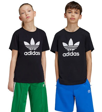 adidas Originals T-shirt - Trefoil - Sort