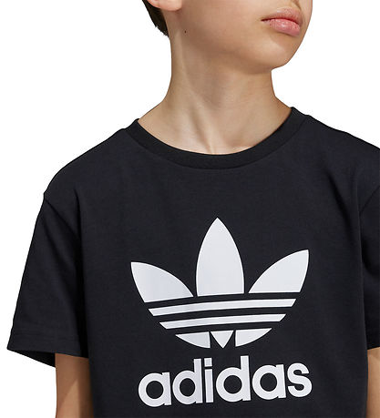adidas Originals T-shirt - Trefoil - Sort