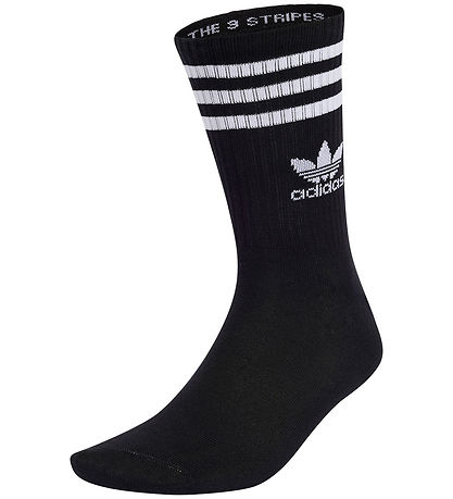 adidas Originals Strømper - 3 Strip CRW - 6-pak - Sort