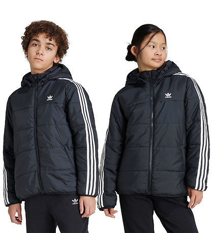 adidas Originals Dynejakke - Sort m. Hvid