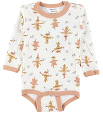 Joha Body l/æ - Uld/Bambus - Off White