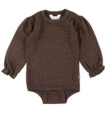 Joha Body l/æ - Uld - Mørkebrun