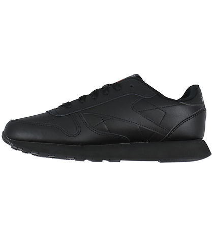 Reebok Sko - CL LTHR - Running - Sort