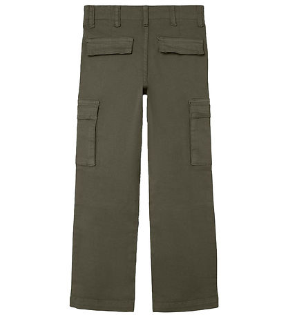 Name It Cargobukser - Noos - NkmRyan - Olive Night