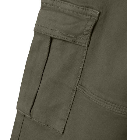 Name It Cargobukser - Noos - NkmRyan - Olive Night
