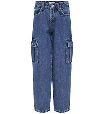 Kids Only Jeans - Cargo - KogHarmony - Medium Blue Denim