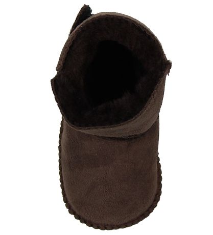 En Fant Lammeskindsfutter m. For - Brun