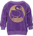 Danefæ Velour Sweatshirt - Danebjørne - Crocus Svane