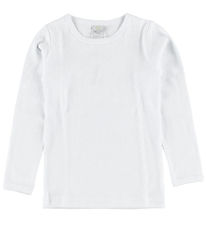 Smallstuff Bluse - Hvid m. Hulmønster