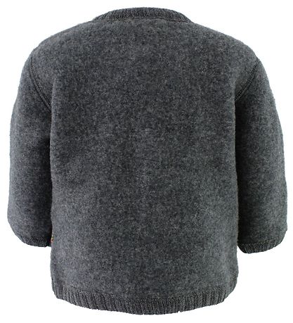 Joha Cardigan - Uld - Mørkegrå