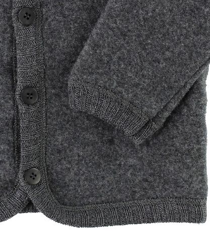 Joha Cardigan - Uld - Mørkegrå