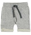 En Fant Shorts - Gråmeleret m. Opsmøg