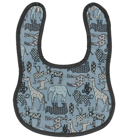Smallstuff Hagesmæk - Denim m. Dyr Small