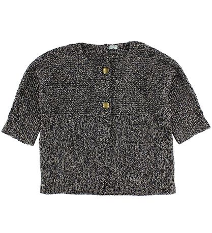 Mini A Ture Cardigan - Strik - Blå/Hvid