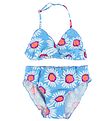 Color Kids Bikini - Vivi - Lyseblå m. Blomster