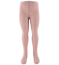 Melton Strømpebukser - Pudderrosa